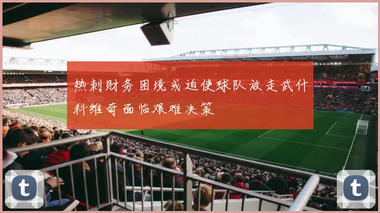热刺财务困境或迫使球队放走武什科维奇面临艰难决策